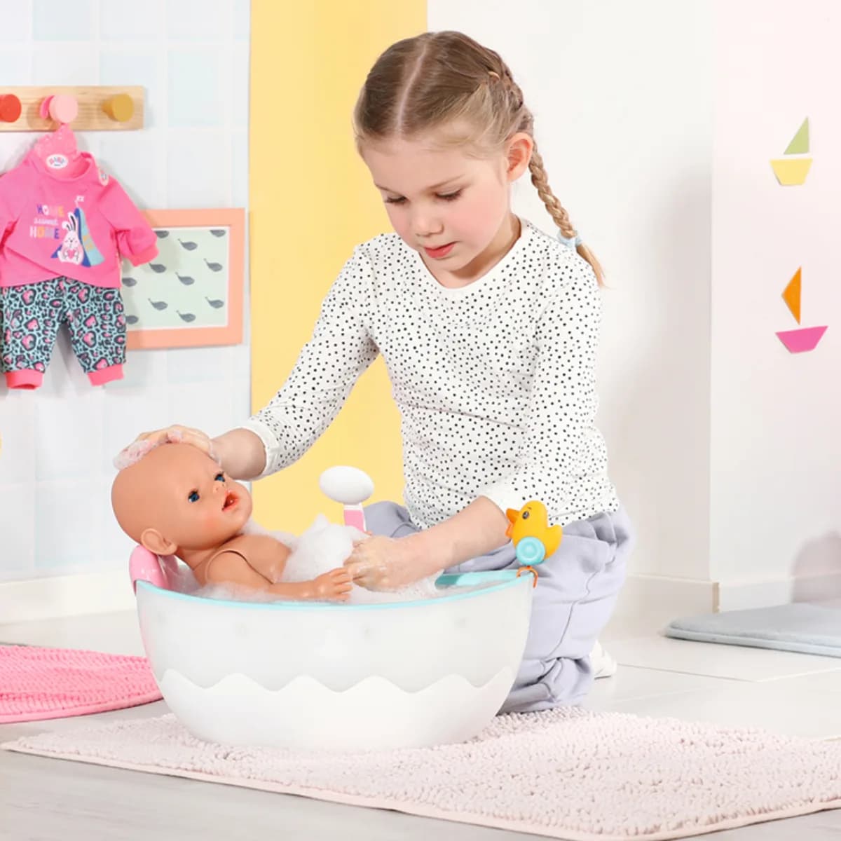 Ванночка автоматическая для куклы Baby Born Легкое купание 835784 фото 8 Ванночка автоматическая для куклы Baby Born Легкое купание 835784 фото 8