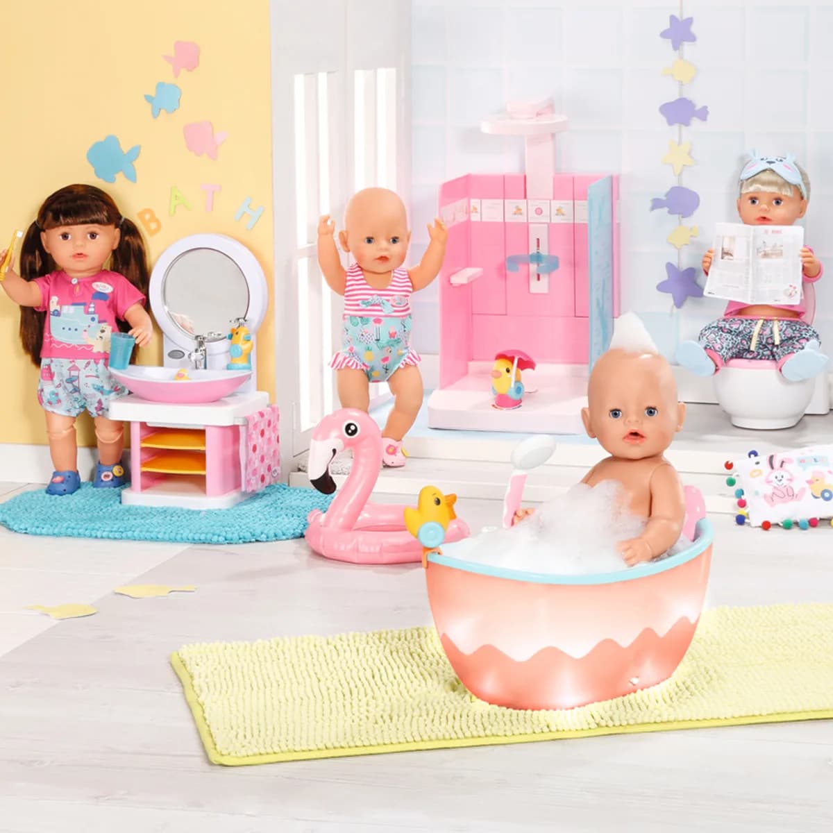 Ванночка автоматическая для куклы Baby Born Легкое купание 835784 фото 10 Ванночка автоматическая для куклы Baby Born Легкое купание 835784 фото 10