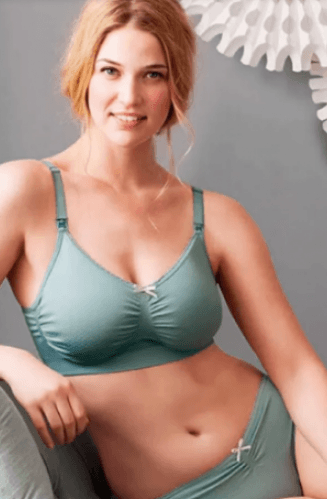 Топ безшовний для вагітних та годування Anita Seamless 5097-аква Топ безшовний для вагітних та годування Anita Seamless 5097-аква