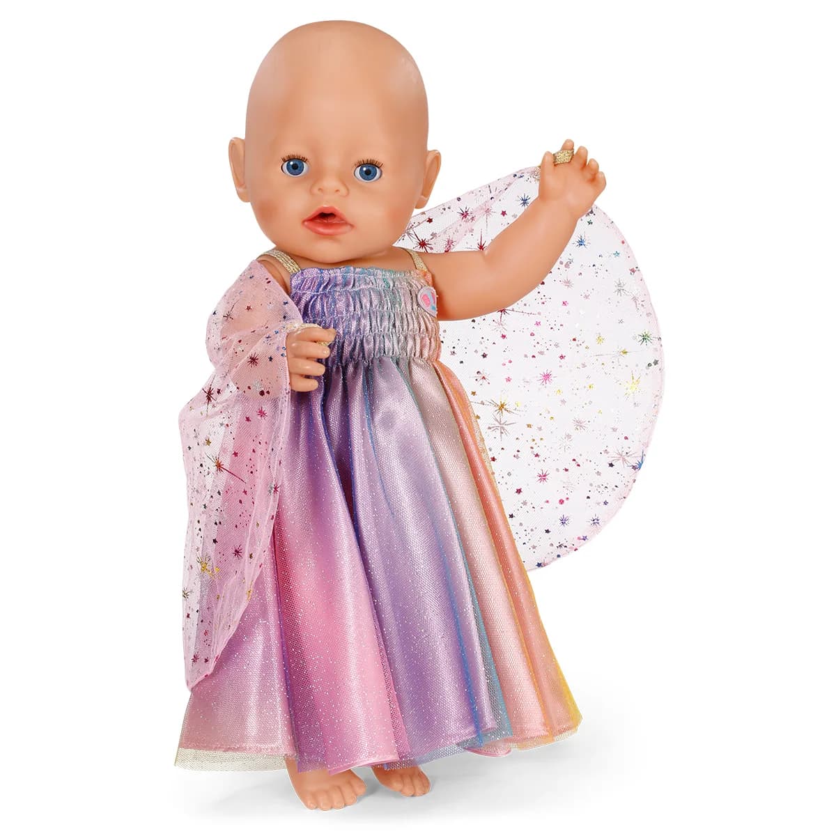 Одежда для куклы Baby Born Платье Радуга 836132 фото 5 Одежда для куклы Baby Born Платье Радуга 836132 фото 5