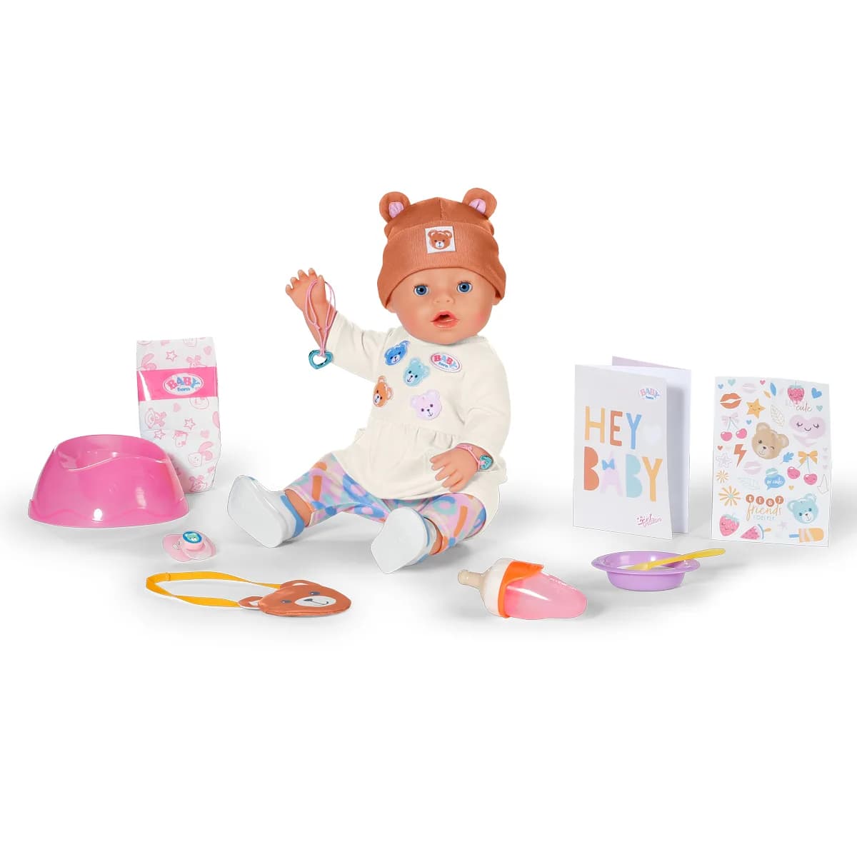Лялька ZAPF Baby Born Емма-Тедді 43см 836651 фото 2 Лялька ZAPF Baby Born Емма-Тедді 43см 836651 фото 2