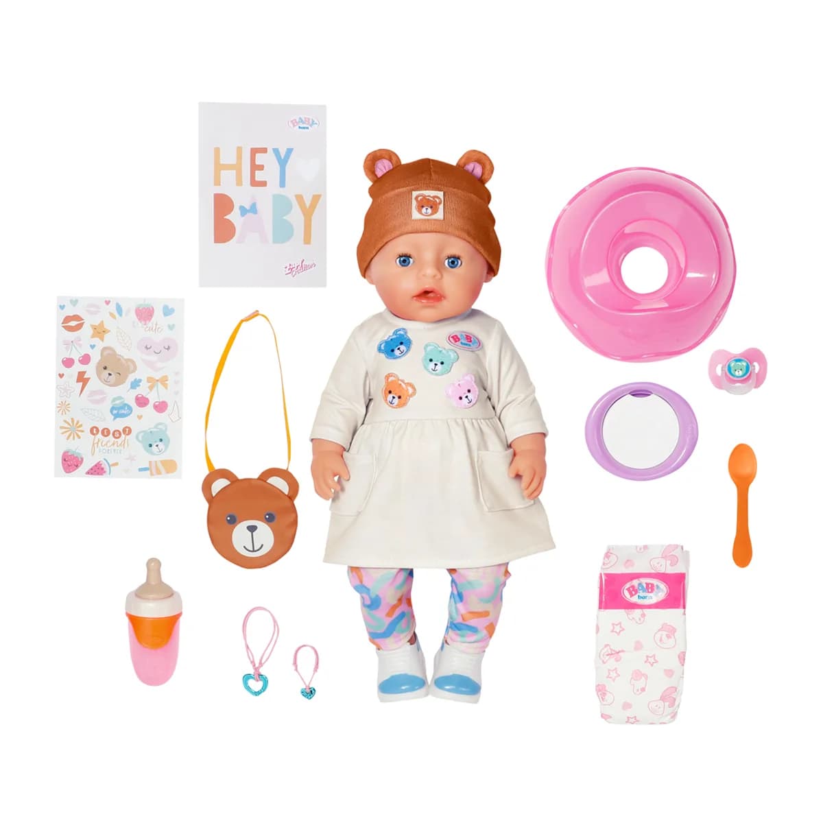 Лялька ZAPF Baby Born Емма-Тедді 43см 836651 фото 6 Лялька ZAPF Baby Born Емма-Тедді 43см 836651 фото 6