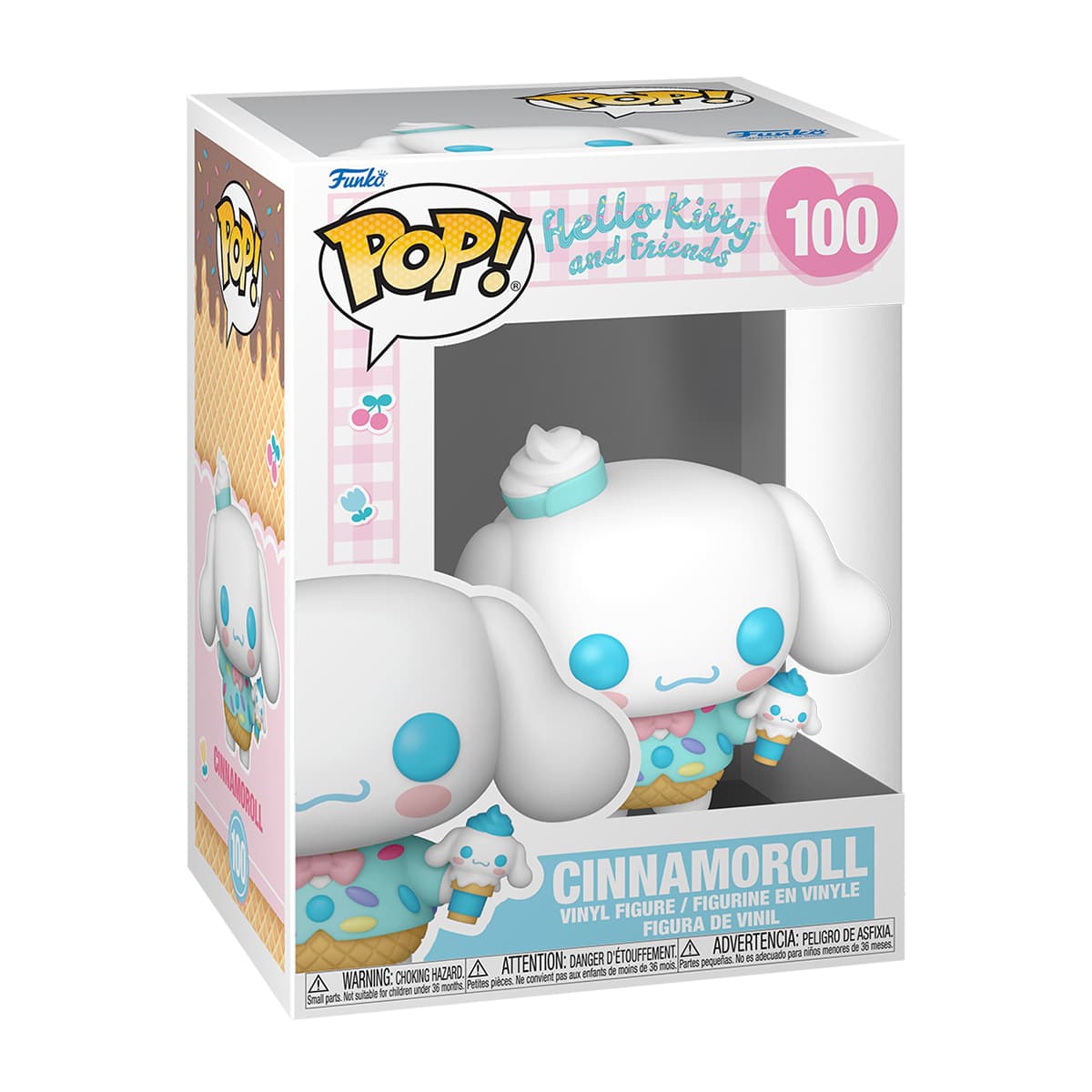 Игровая фигурка FUNKO POP! серии Sanrio: Hello Kitty - Синнаморолл с мороженым