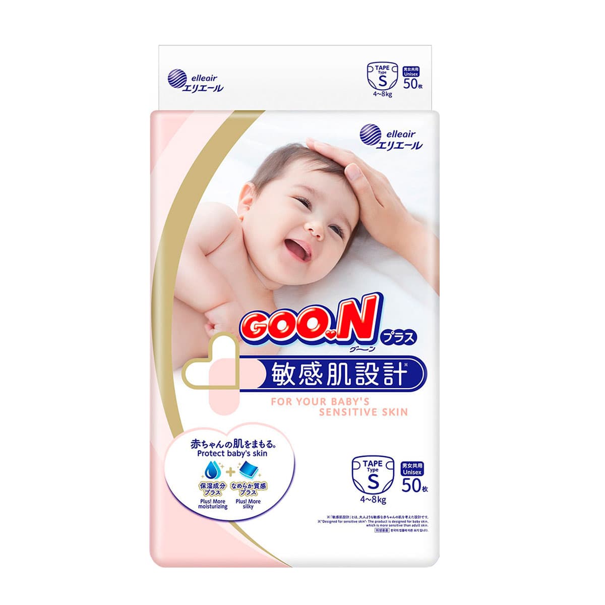 Подгузники Goo.N Plus S 50шт 843334 Подгузники Goo.N Plus S 50шт 843334