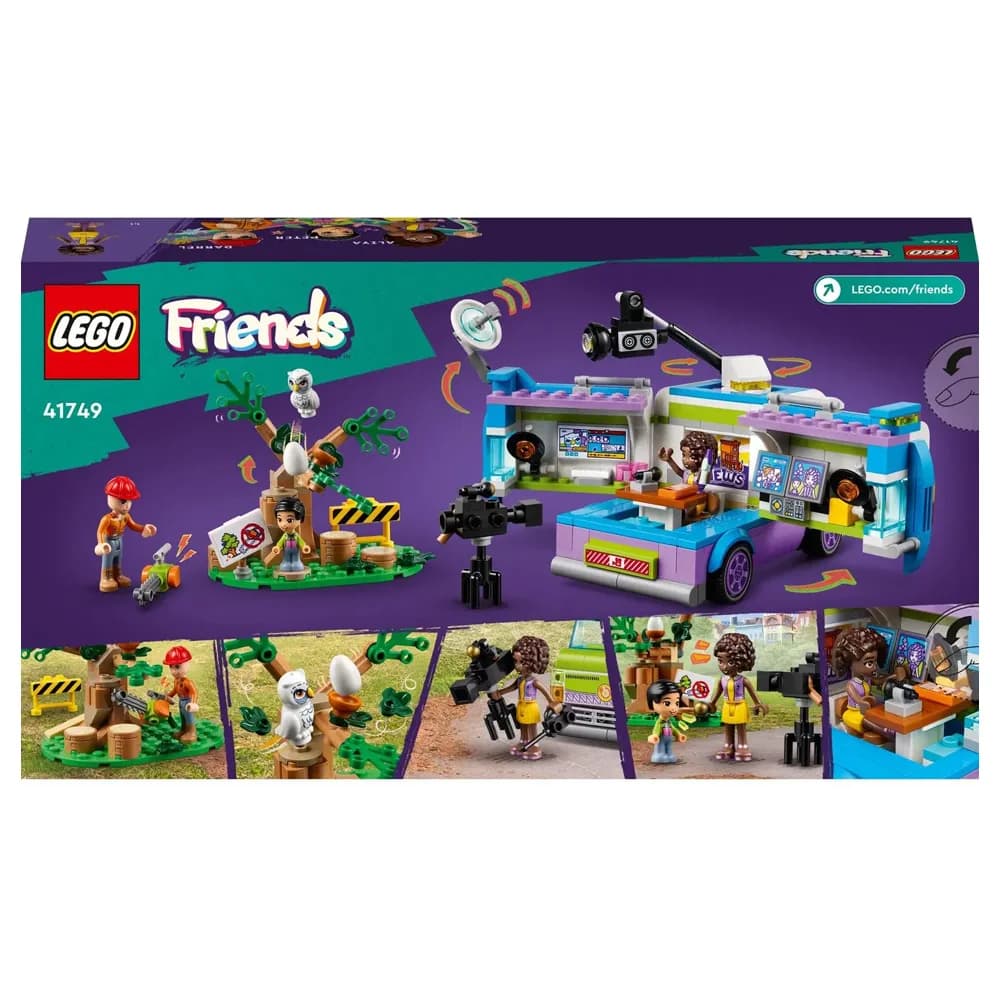 Конструктор LEGO Friends Фургон новостной редакции 446дет 41749 фото 8