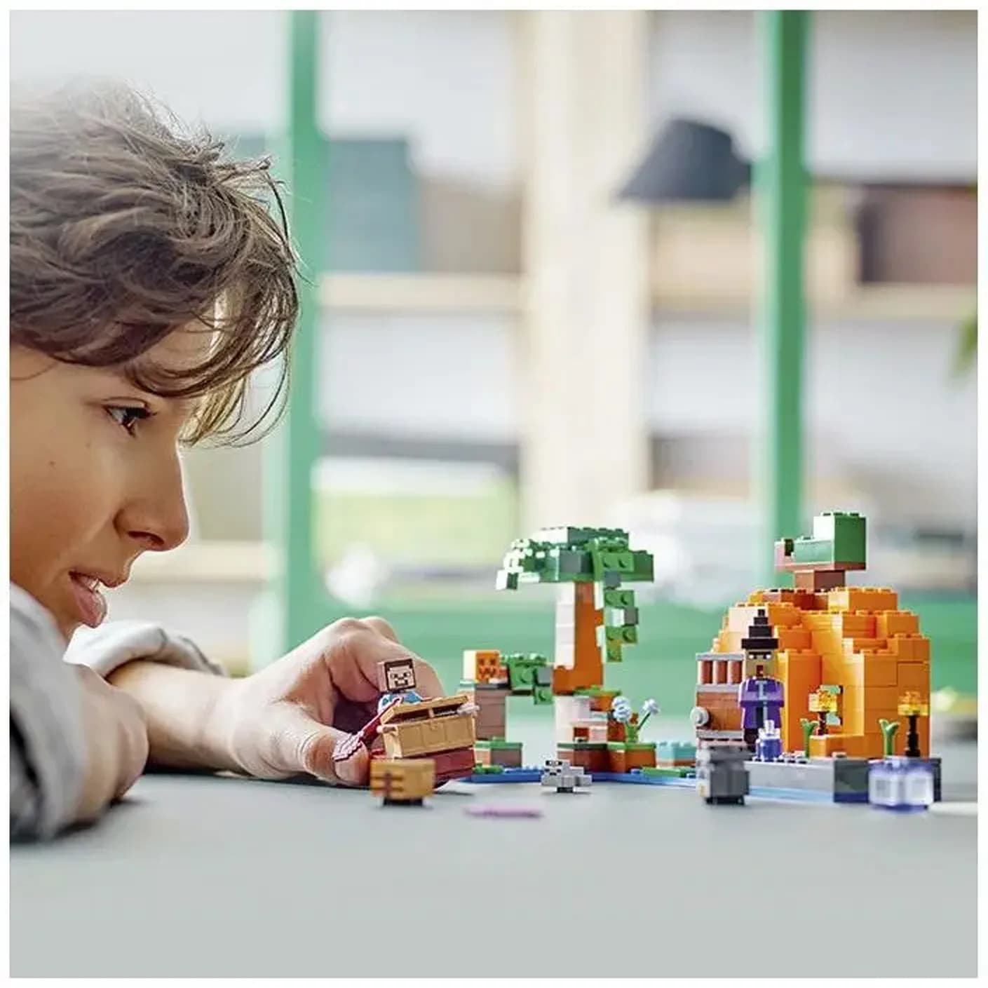 Конструктор Lego Minecraft Гарбузова ферма 257дет 21248 фото 8 Конструктор Lego Minecraft Гарбузова ферма 257дет 21248 фото 8