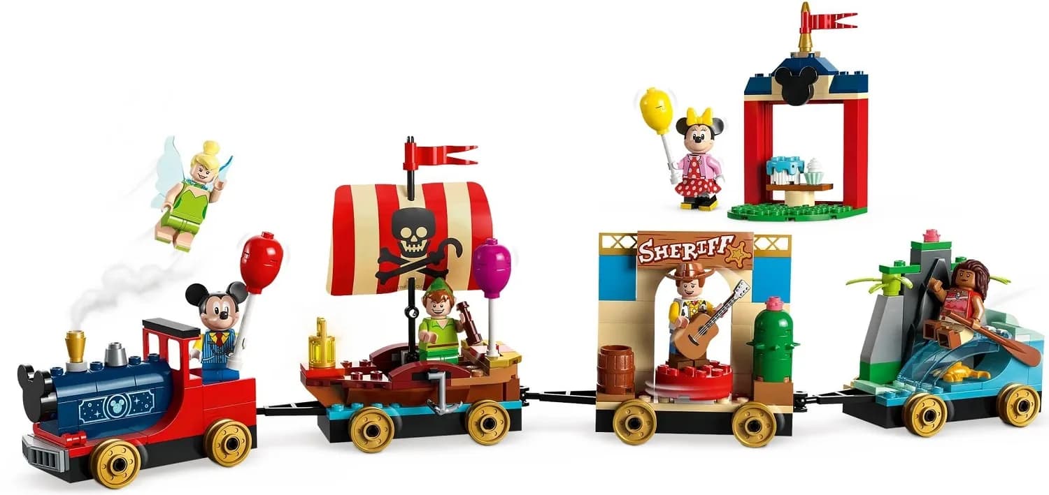 Конструктор Lego Disney Праздничный поезд 200дет 43212 фото 3 Конструктор Lego Disney Праздничный поезд 200дет 43212 фото 3