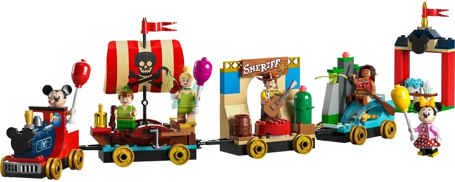 Конструктор Lego Disney Праздничный поезд 200дет 43212 фото 2 Конструктор Lego Disney Праздничный поезд 200дет 43212 фото 2