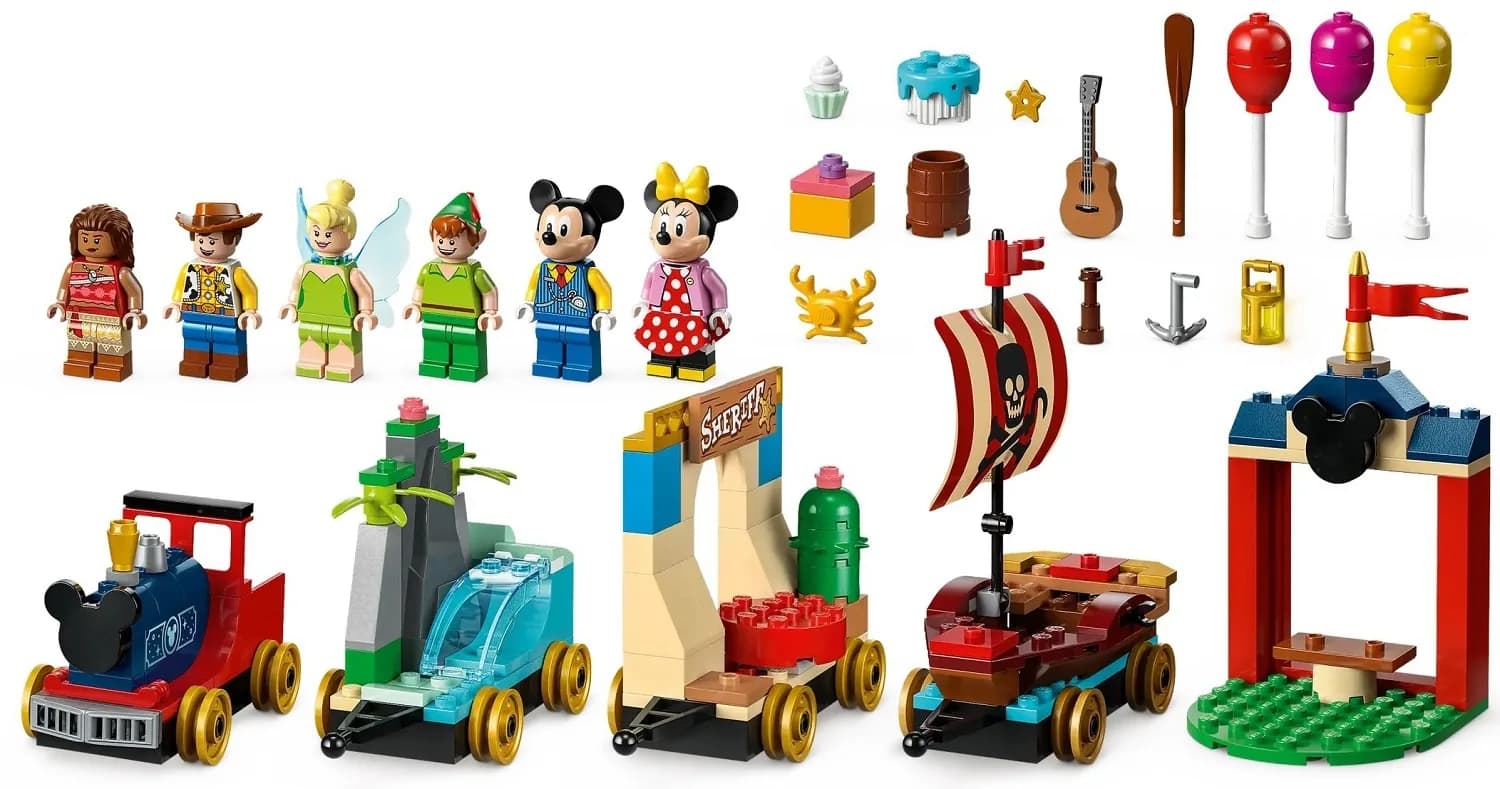 Конструктор Lego Disney Праздничный поезд 200дет 43212 фото 4 Конструктор Lego Disney Праздничный поезд 200дет 43212 фото 4