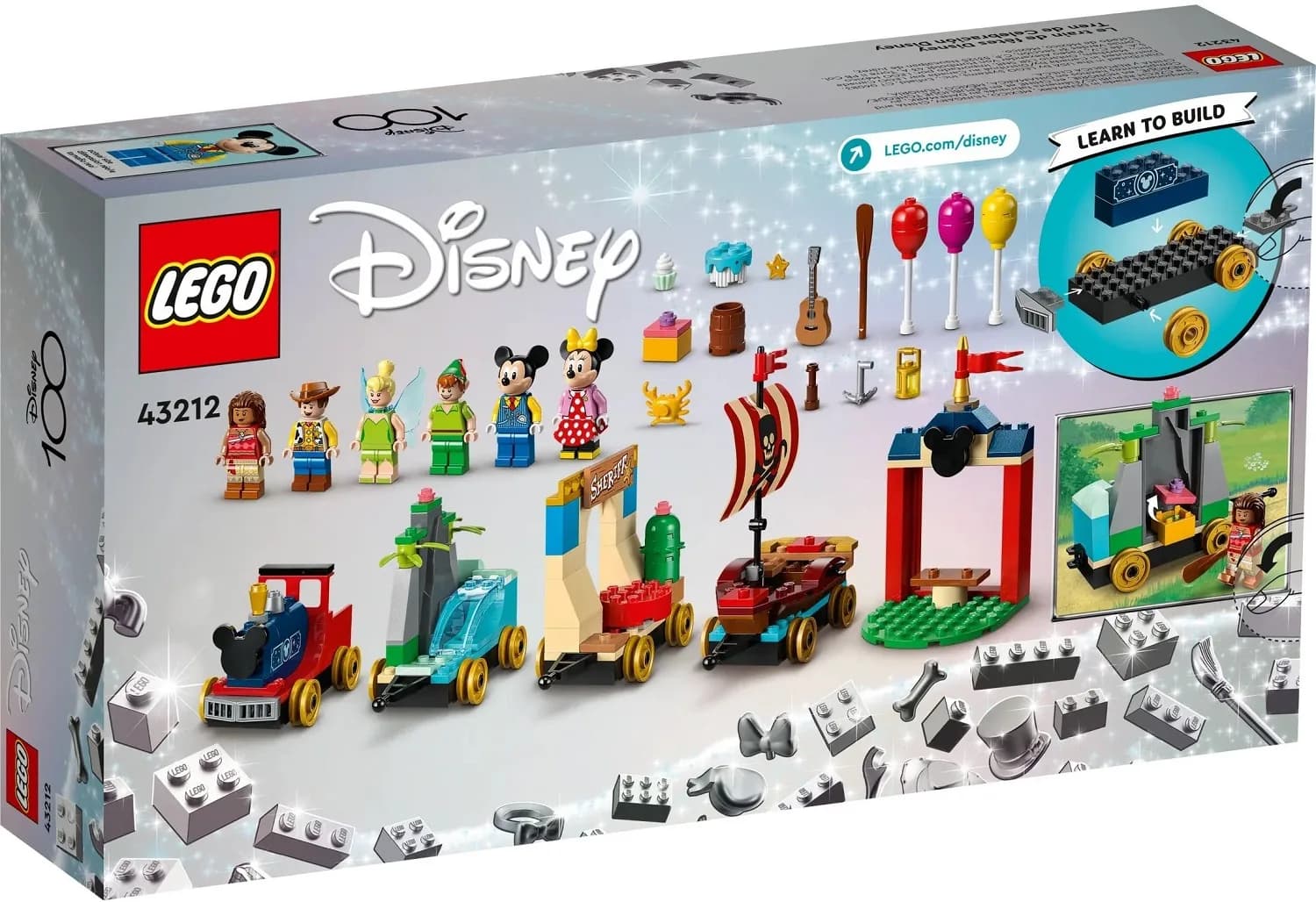 Конструктор Lego Disney Праздничный поезд 200дет 43212 фото 8 Конструктор Lego Disney Праздничный поезд 200дет 43212 фото 8