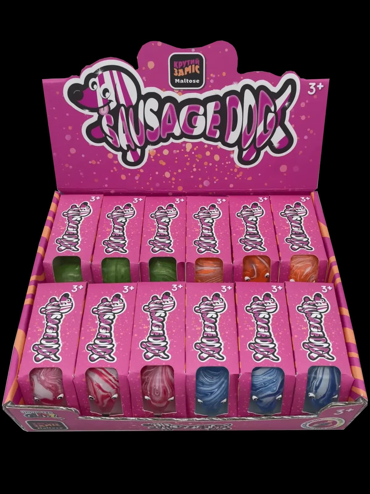 Іграшка-антістрес Monster Gum Крутий заміс Такса 38979 фото 7 Іграшка-антістрес Monster Gum Крутий заміс Такса 38979 фото 7