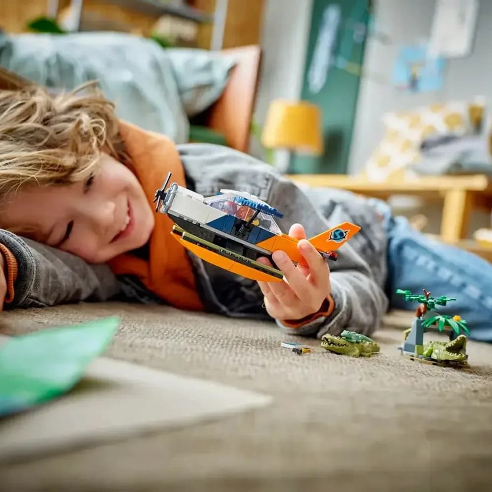 Конструктор Lego City Водный самолет для исследования джунглей 177дет 60425 фото 8 Конструктор Lego City Водный самолет для исследования джунглей 177дет 60425 фото 8