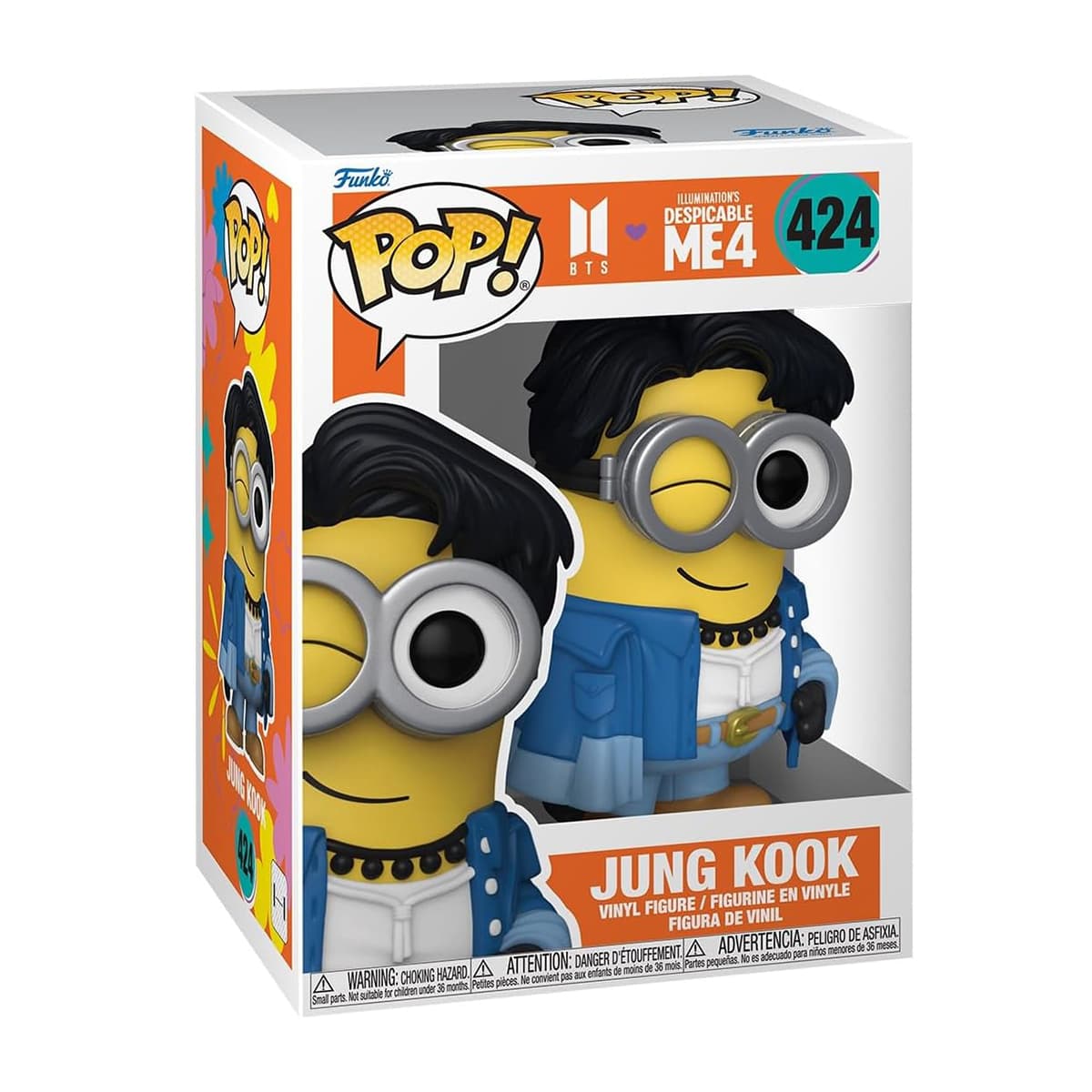 Ігрова фігурка FUNKO POP! cерії Minions x BTS - Чонгук 85966 Ігрова фігурка FUNKO POP! cерії Minions x BTS - Чонгук 85966