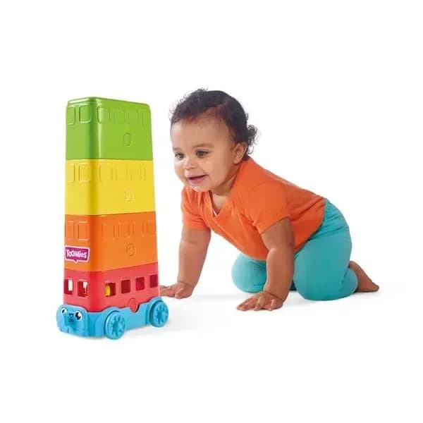 Пирамидка TOMY Toomies Автобус E73220 фото 4 Пирамидка TOMY Toomies Автобус E73220 фото 4
