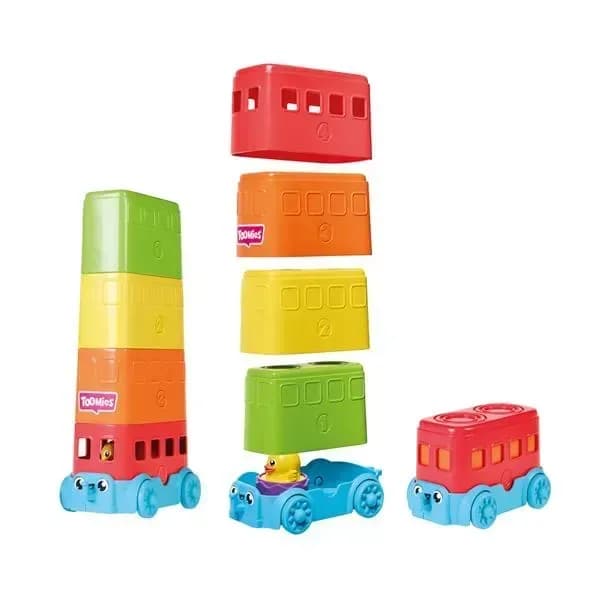 Пирамидка TOMY Toomies Автобус E73220 фото 5 Пирамидка TOMY Toomies Автобус E73220 фото 5