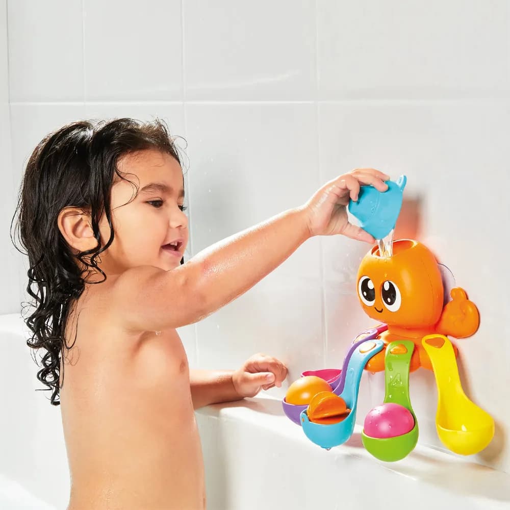 Игрушка для купания TOMY Toomies Осьминог E73104 фото 7 Игрушка для купания TOMY Toomies Осьминог E73104 фото 7