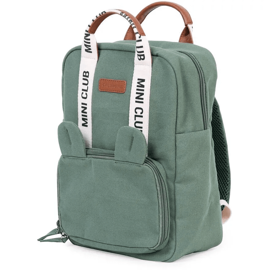 Рюкзак Childhome Mini Club canvas green CWKIDSCGR Рюкзак Childhome Mini Club canvas green CWKIDSCGR