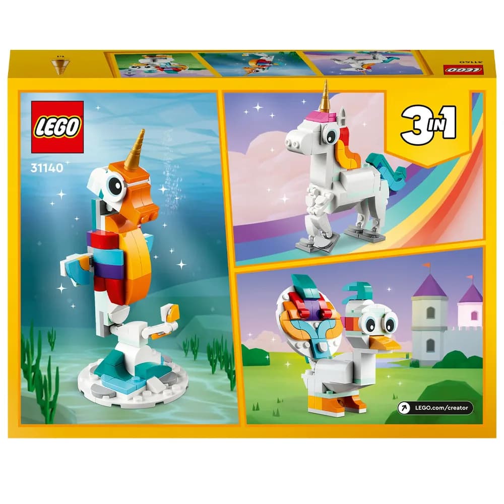 Конструктор Lego Creator Магический единорог 145дет 31140 фото 8 Конструктор Lego Creator Магический единорог 145дет 31140 фото 8