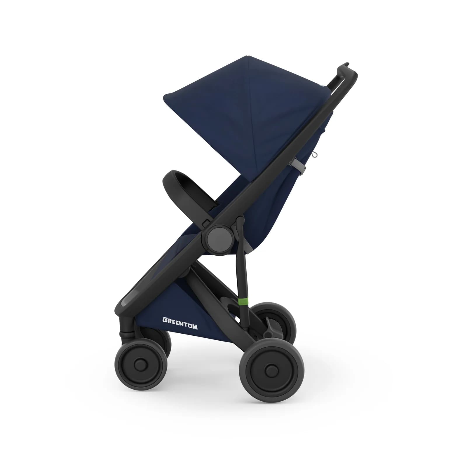 Коляска прогулочная Greentom Classic GCBВ-2 Blue-Black фото 3 Коляска прогулочная Greentom Classic GCBВ-2 Blue-Black фото 3