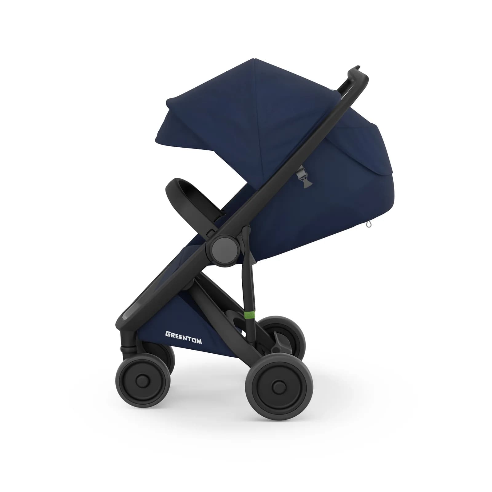 Коляска прогулочная Greentom Classic GCBВ-2 Blue-Black фото 2 Коляска прогулочная Greentom Classic GCBВ-2 Blue-Black фото 2