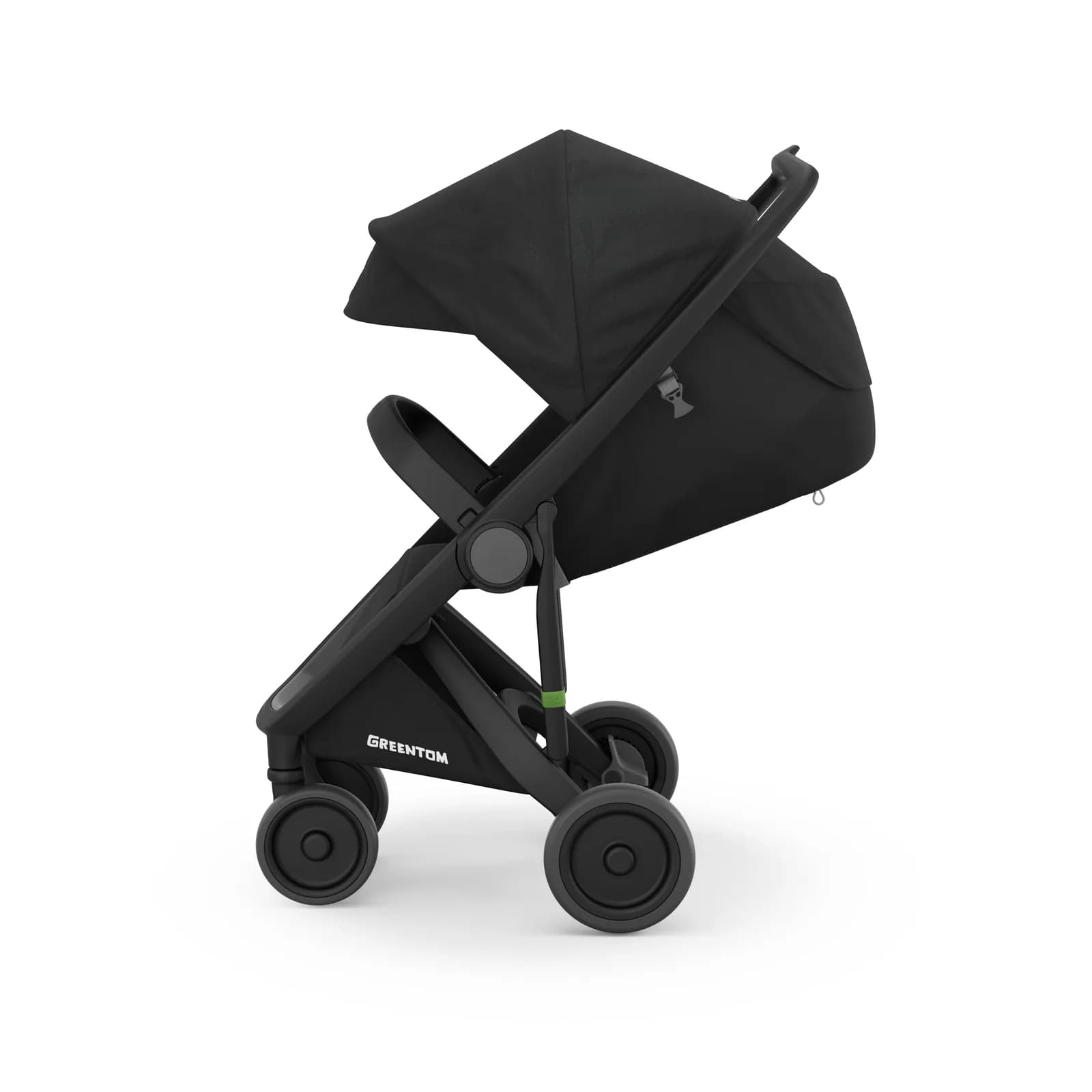 Коляска прогулочная Greentom Classic GCBВ-3 Black-Black фото 3 Коляска прогулочная Greentom Classic GCBВ-3 Black-Black фото 3