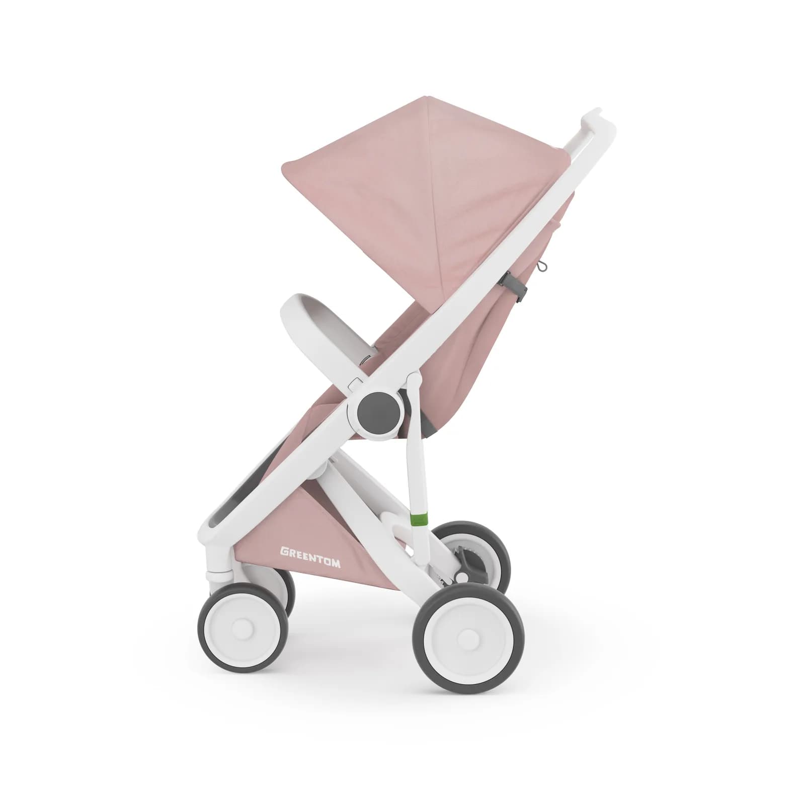 Коляска прогулочная Greentom Classic GCBW-1 Blossom-White фото 3