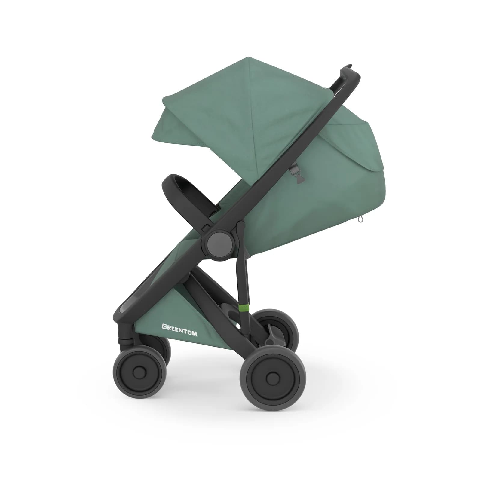 Коляска прогулянкова Greentom Classic GCSB-1 Sage-Black фото 2 Коляска прогулянкова Greentom Classic GCSB-1 Sage-Black фото 2