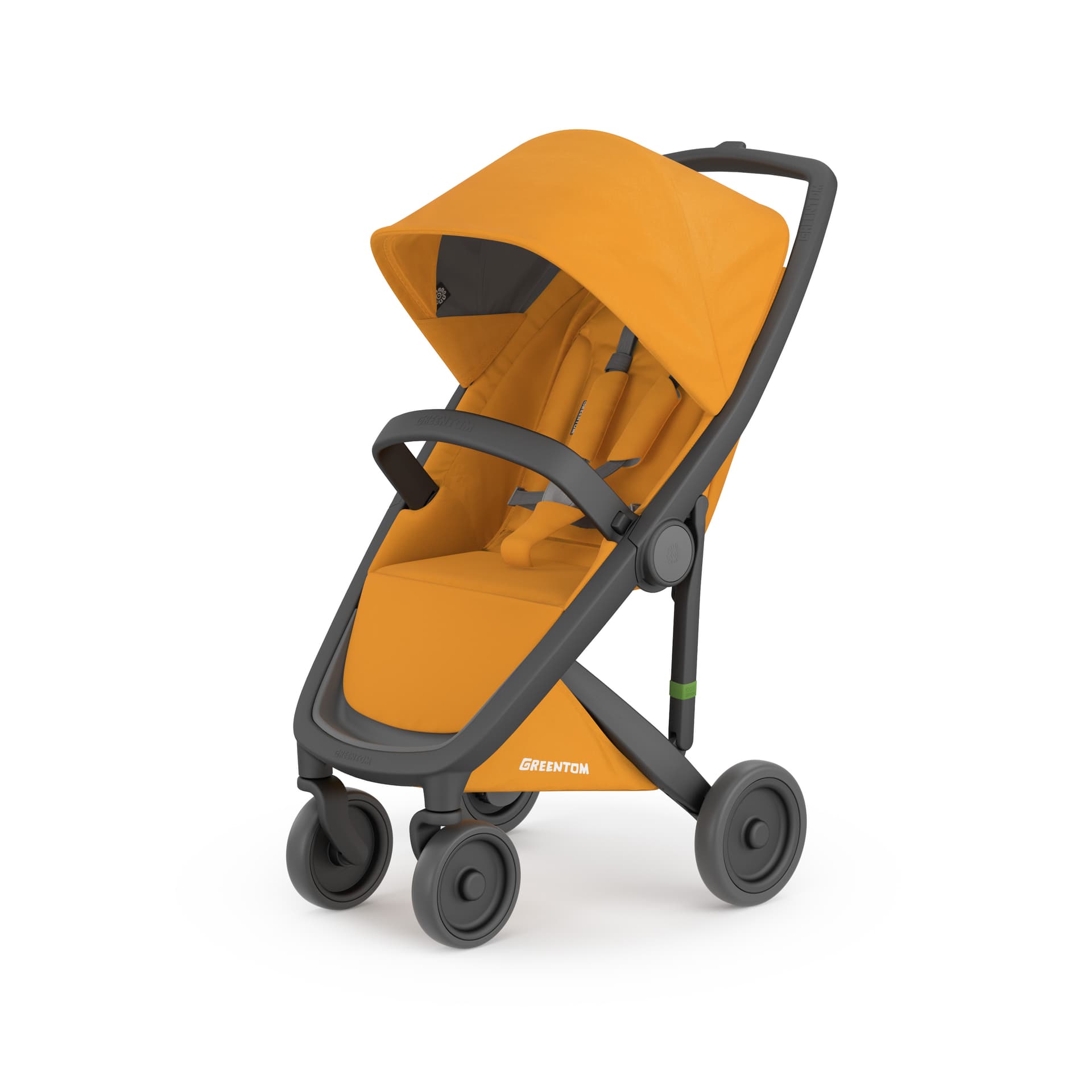 Коляска прогулянкова Greentom Classic GCSB-2 Sunflower-Black