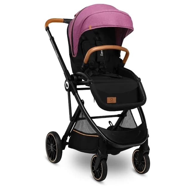 Коляска універсальна 2в1 Lionelo Riya Pink Violet LO-RIYA 2IN1 PINK VIOLET фото 3 Коляска універсальна 2в1 Lionelo Riya Pink Violet LO-RIYA 2IN1 PINK VIOLET фото 3