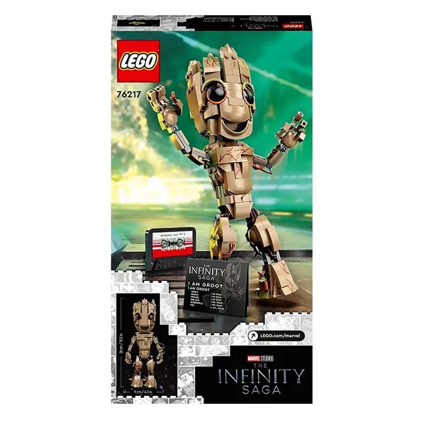 Конструктор Lego Marvel Я есть Грут 476дет 76217 фото 8