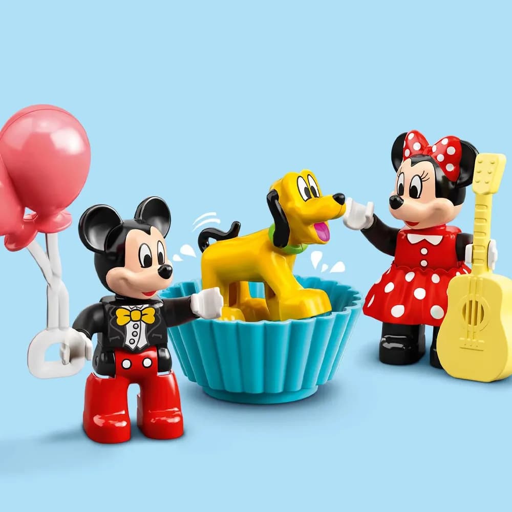 Конструктор Lego Duplo Праздничный поезд Микки и Минни 22дет 10941 фото 3