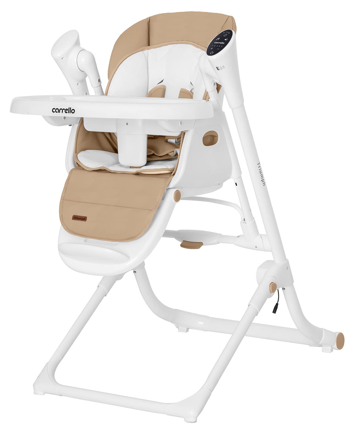 Стільчик для годування Carrello Triumph CRL-10302 Cocoa Brown T.P. Стільчик для годування Carrello Triumph CRL-10302 Cocoa Brown T.P.
