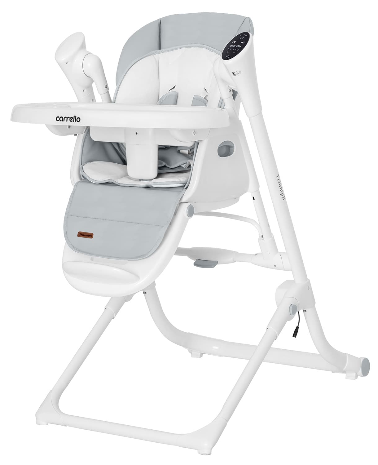 Стільчик для годування Carrello Triumph CRL-10302 Cloud Grey T.P.