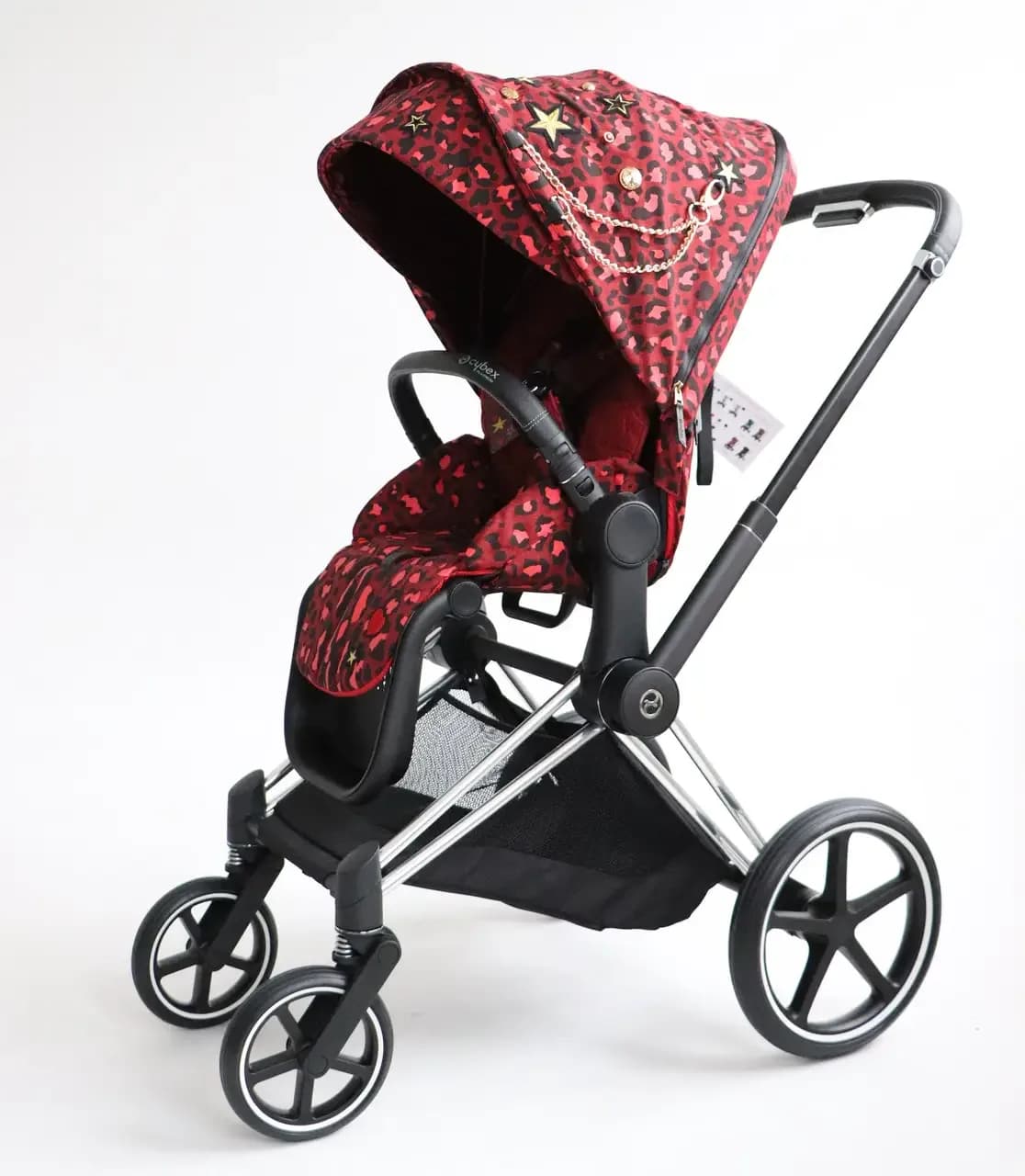 Коляска універсальна 2в1 Cybex Priam 4.0 by Alec Voelkel Rockstar/Chrome Black 522000883/5 фото 2 Коляска універсальна 2в1 Cybex Priam 4.0 by Alec Voelkel Rockstar/Chrome Black 522000883/5 фото 2