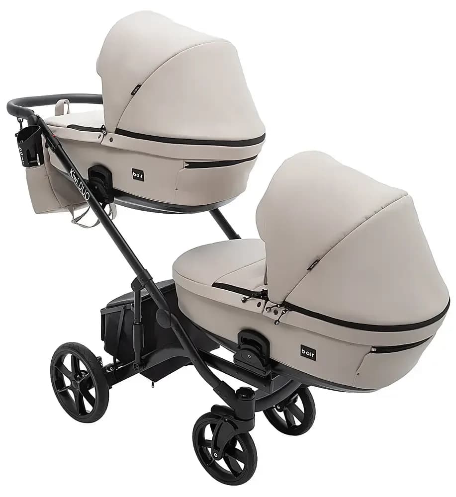 Коляска універсальна 2в1 для двійні Bair Kiwi Duo Soft BKD-33 681045 фото 2 Коляска універсальна 2в1 для двійні Bair Kiwi Duo Soft BKD-33 681045 фото 2