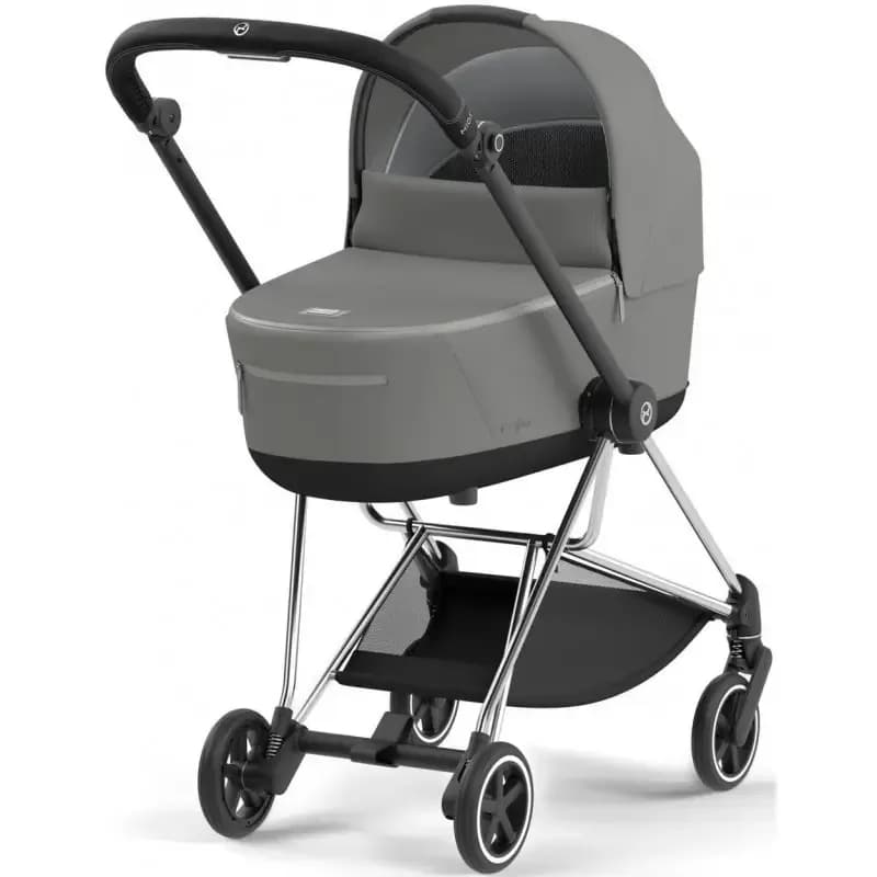 Коляска універсальна 2в1 Cybex Mios 4.0 Mirage Grey/Chrome Black 523000929/2 фото 4 Коляска універсальна 2в1 Cybex Mios 4.0 Mirage Grey/Chrome Black 523000929/2 фото 4