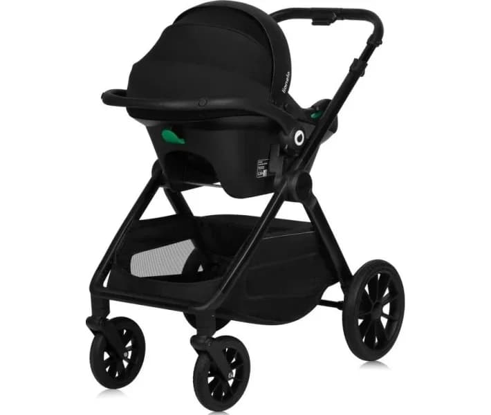 Коляска универсальная 3в1 Lionelo Layla Black Onyx LO-LAYLA 3IN1 BLACK ONYX фото 2 Коляска универсальная 3в1 Lionelo Layla Black Onyx LO-LAYLA 3IN1 BLACK ONYX фото 2