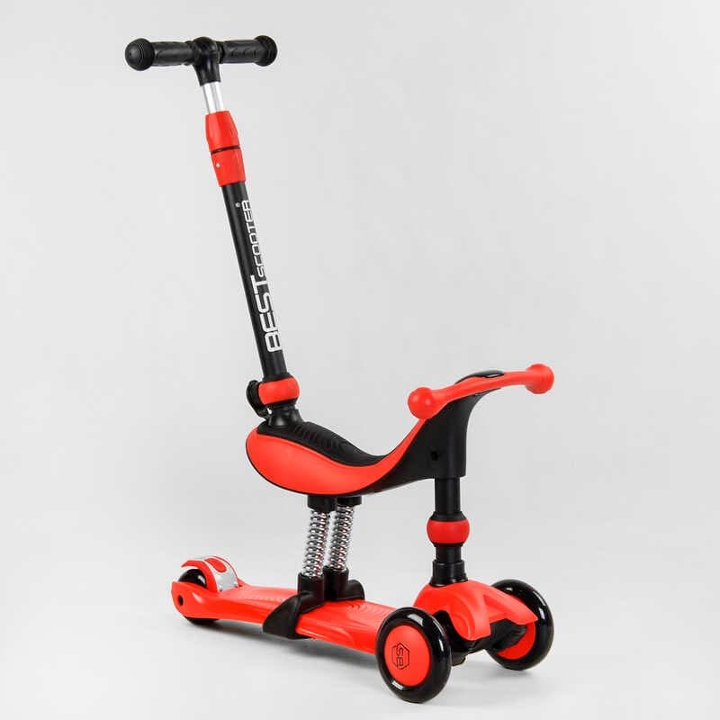 Самокат 3-х колісний Best Scooter з ручкою 3в1 BS-71899 Самокат 3-х колісний Best Scooter з ручкою 3в1 BS-71899