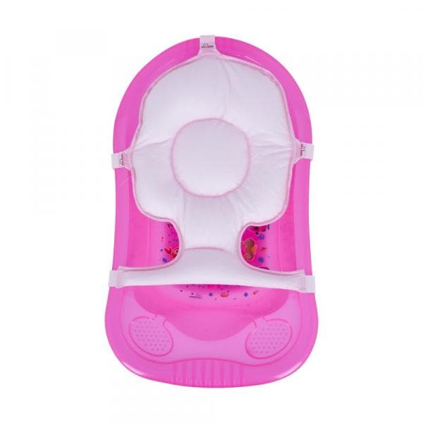Гамак багатофункціональний для ванночки Sevi bebe 8697pink