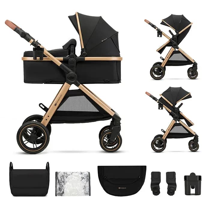 Коляска универсальная 2в1 Kinderkraft Esme KSESME00BLK2000 Black фото 2 Коляска универсальная 2в1 Kinderkraft Esme KSESME00BLK2000 Black фото 2