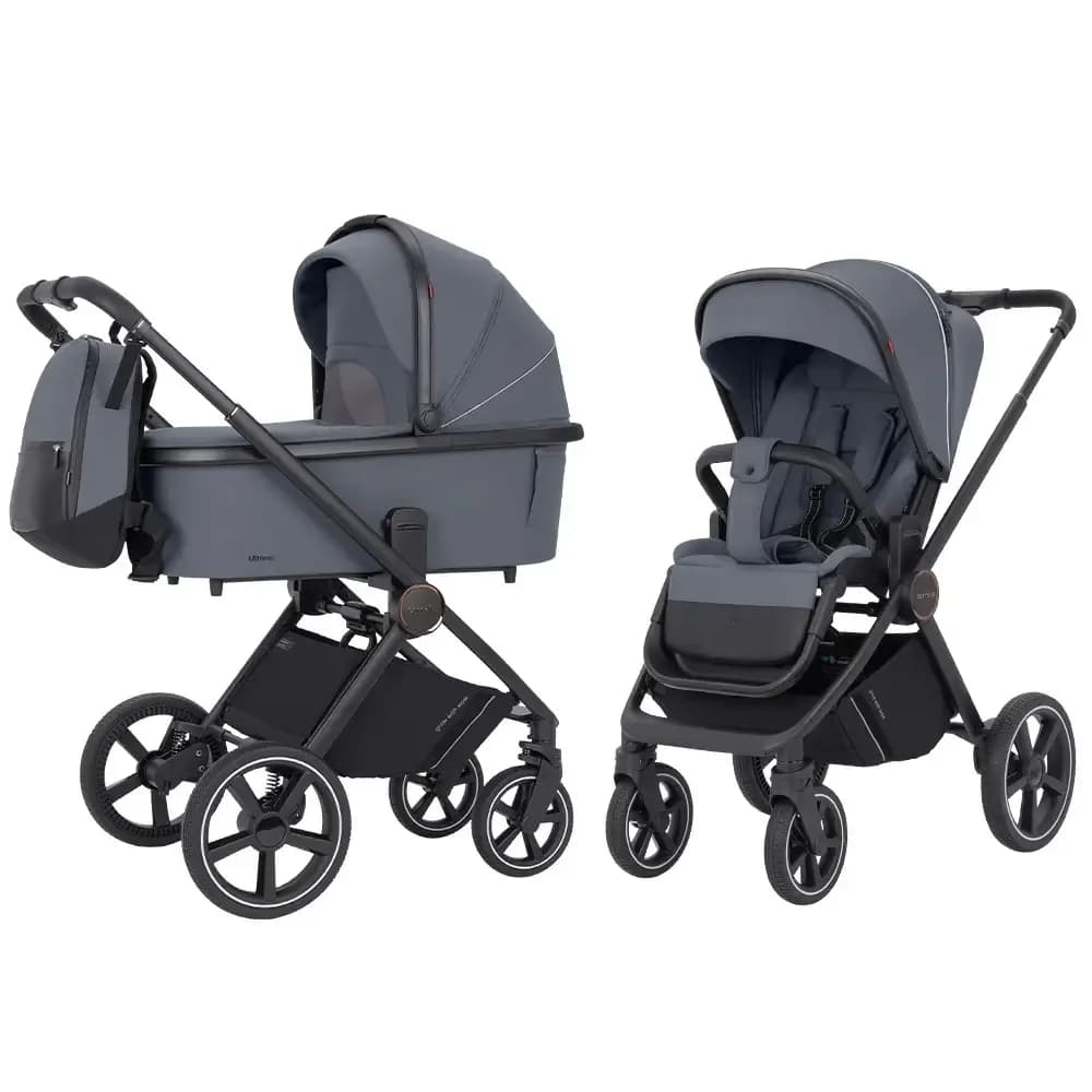 Коляска універсальна 2в1 Carrello Ultimo CRL-6518 Cool Grey фото 2 Коляска універсальна 2в1 Carrello Ultimo CRL-6518 Cool Grey фото 2