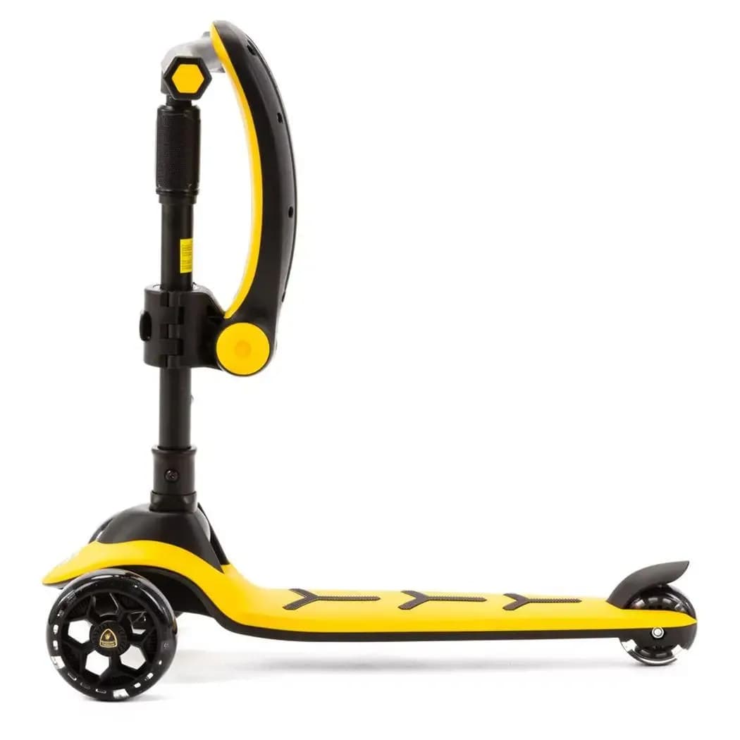 Самокат Lamborghini Kids Scoter 681634 yellow фото 4