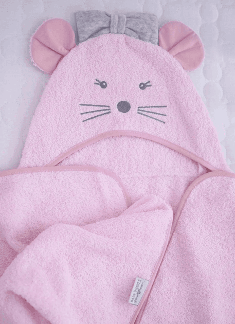 Рушник для купання Верес Mouse pink 190.50