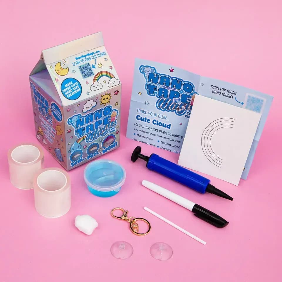 Набір для творчості Nano Tape Cute cloud BKL5001-A фото 3 Набір для творчості Nano Tape Cute cloud BKL5001-A фото 3