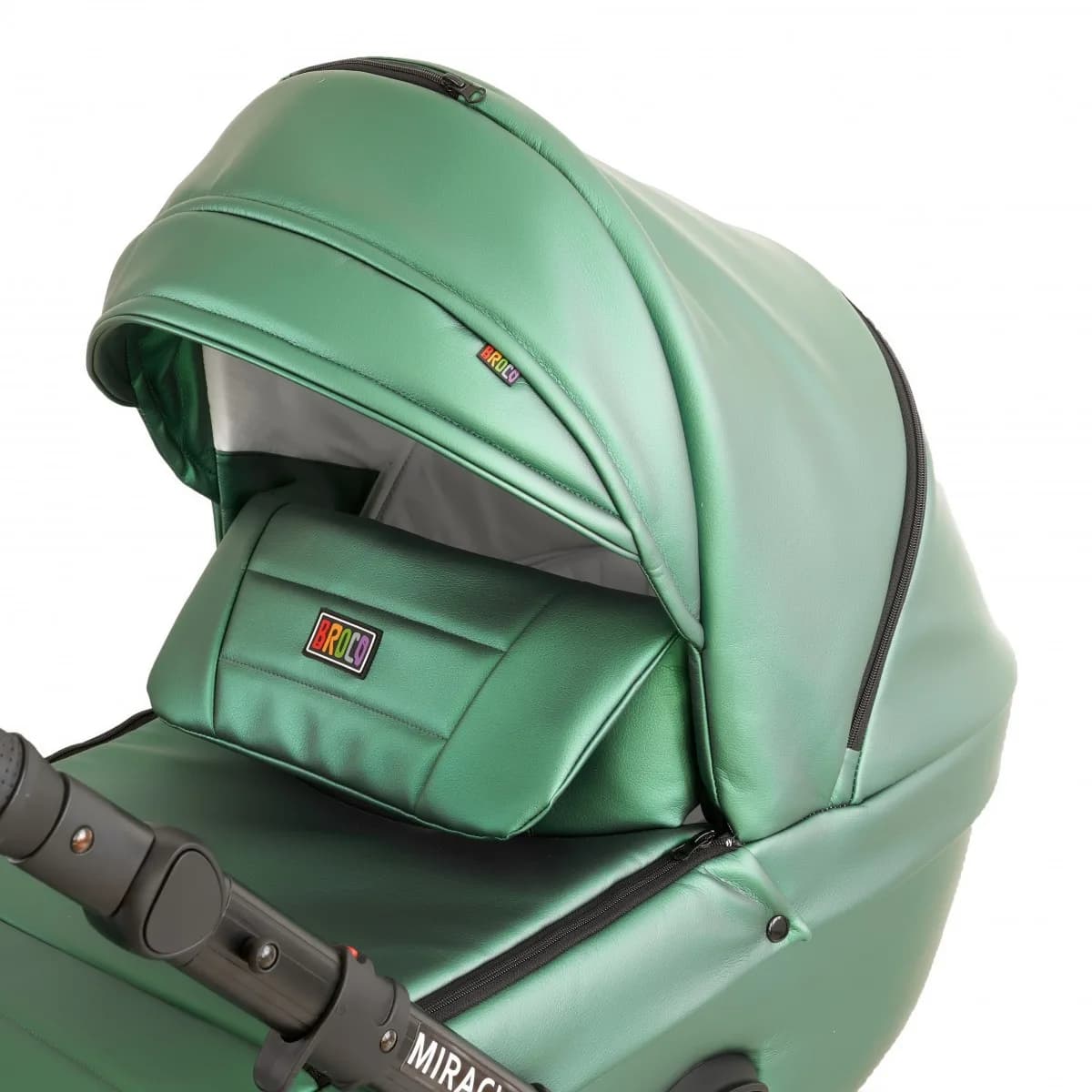 Коляска універсальна 2в1 Broco Miracle green 9023-BMB-03 фото 3