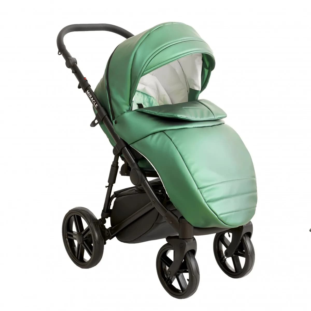 Коляска універсальна 2в1 Broco Miracle green 9023-BMB-03 фото 2