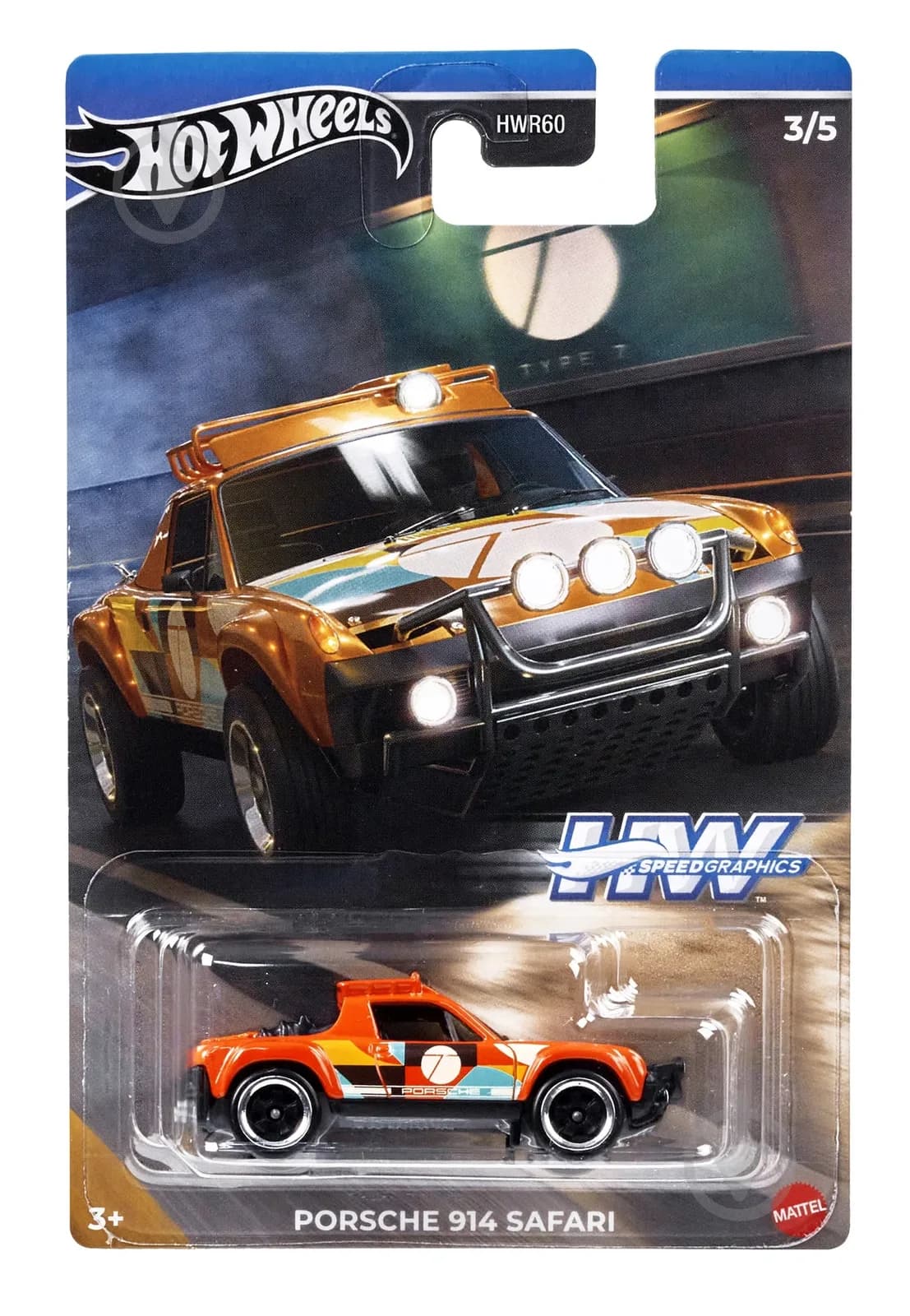 Машина Hot Wheels Драйвове графіті HWR60 фото 4 Машина Hot Wheels Драйвове графіті HWR60 фото 4