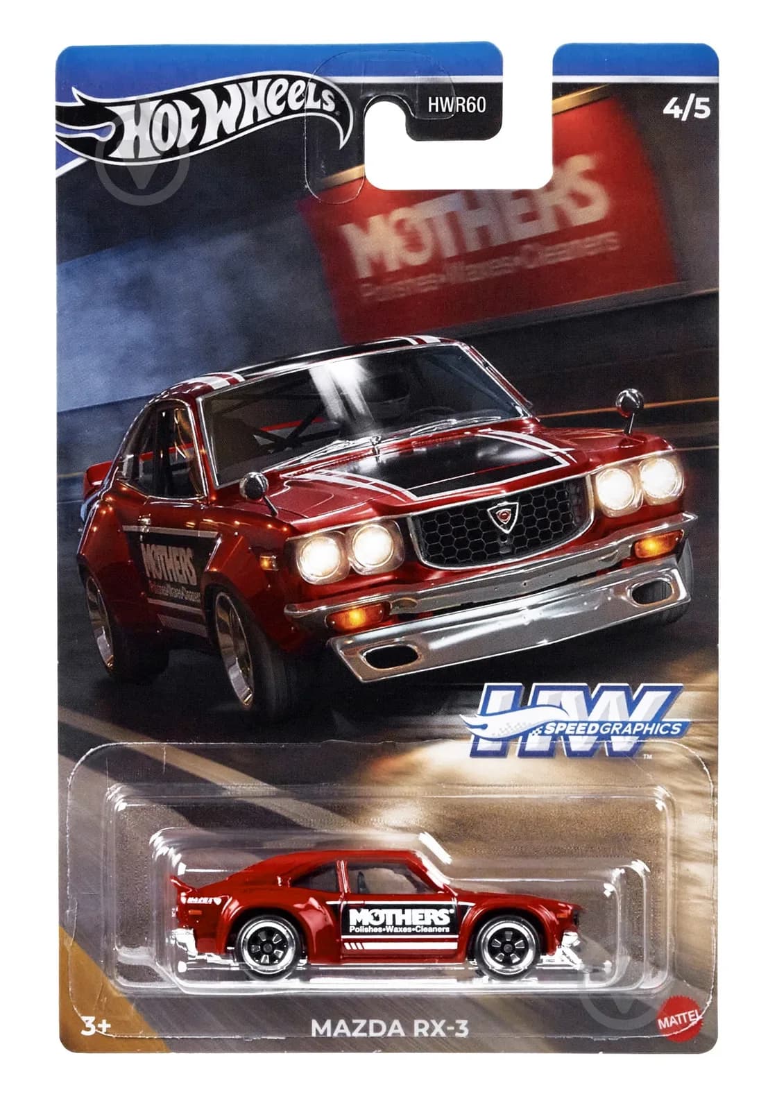 Машина Hot Wheels Драйвове графіті HWR60 фото 3 Машина Hot Wheels Драйвове графіті HWR60 фото 3