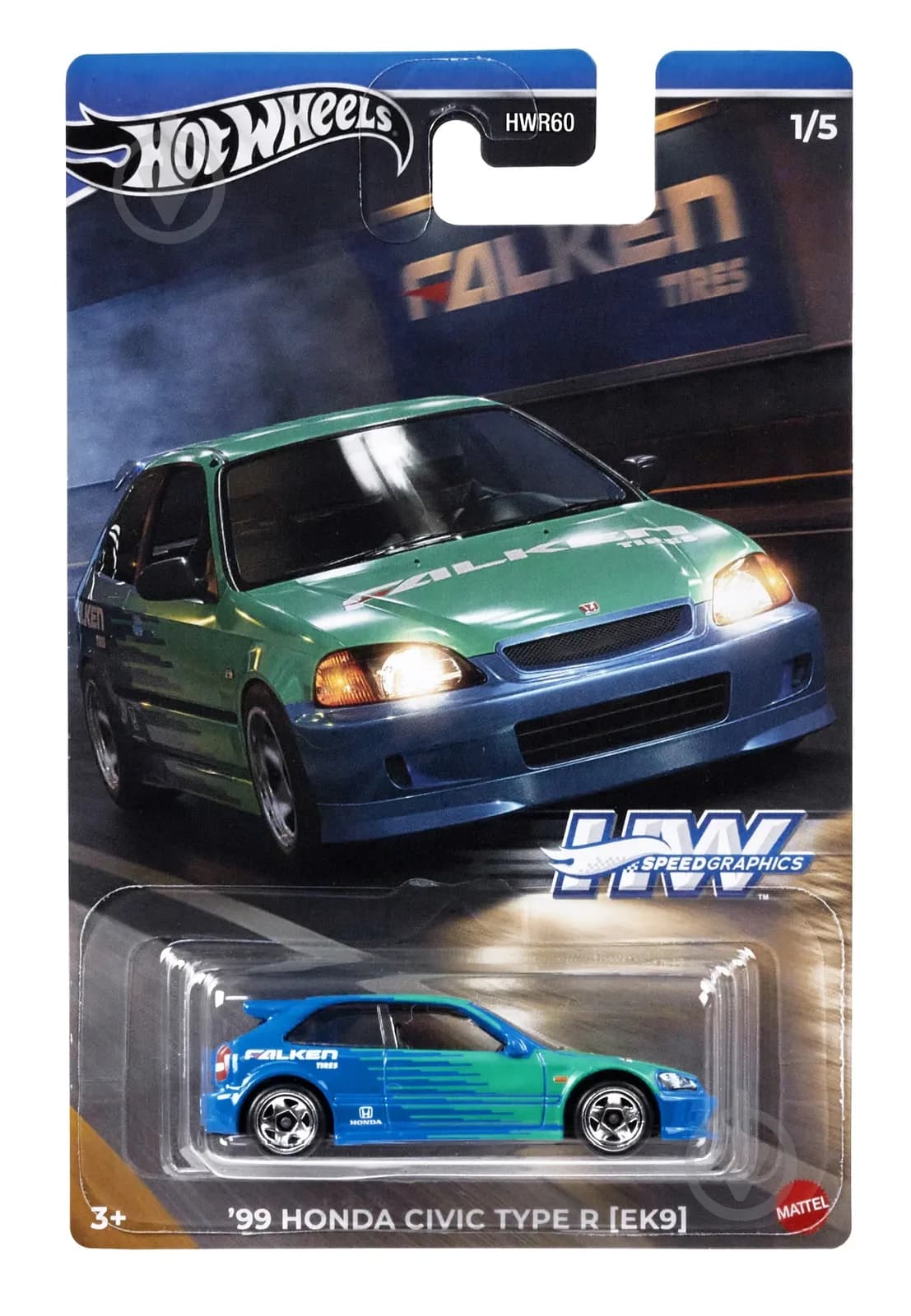 Машина Hot Wheels Драйвове графіті HWR60 фото 5 Машина Hot Wheels Драйвове графіті HWR60 фото 5