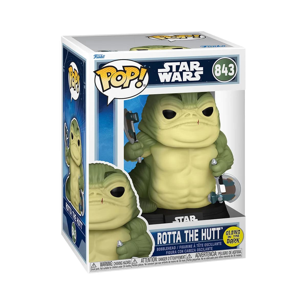 Ігрова фігурка FUNKO POP! cерії Мандалорець - Ротта Хатт 90823 фото 2 Ігрова фігурка FUNKO POP! cерії Мандалорець - Ротта Хатт 90823 фото 2